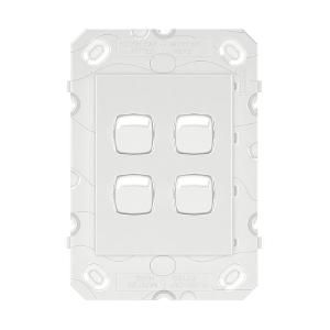ARTEOR 4 GANG VERTICAL SW WHITE ARTEOR 4 GANG VERTICAL SW WHITE