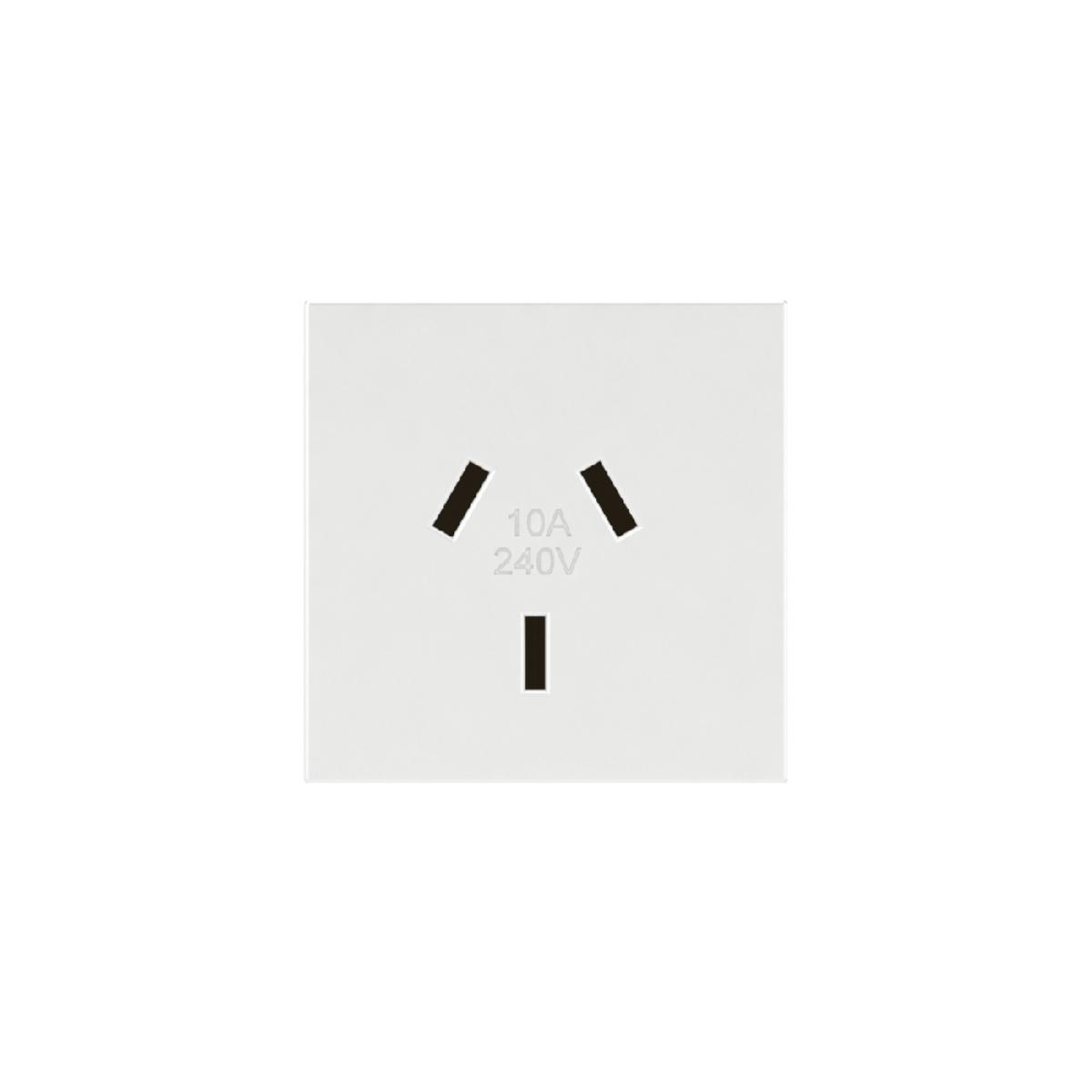 ARTEOR 10A SGL AUTO/SW OUTLET 2MOD WHT