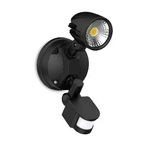 LED SENSOR LIGHT CONDOR SGL 13W CCT BLK LED SENSOR LIGHT CONDOR SGL 13W CCT BLK