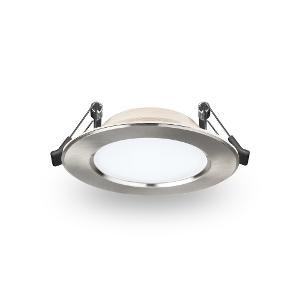 LED D/LIGHT 12W CCT 90MM C/O SATIN CHROM LED D/LIGHT 12W CCT 90MM C/O SATIN CHROM
