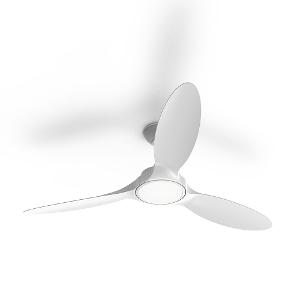 CFAN BRONTE 54IN 1370MM 3BL DC + LGT WHT CFAN BRONTE 54IN 1370MM 3BL DC + LGT WHT