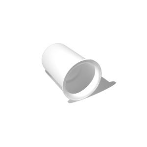 COMMS BELL MOUTH COUPLING 50mm WHITE