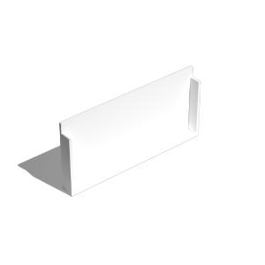 DUCT END CAP 100MM X 100MM WHITE DUCT END CAP 100MM X 100MM WHITE