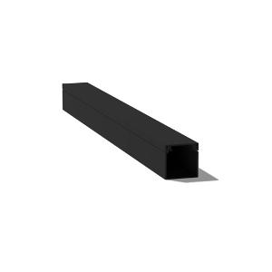 SOLID DUCT PVC MINI 25X16MM 4MTR BLACK SOLID DUCT PVC MINI 25X16MM 4MTR BLACK