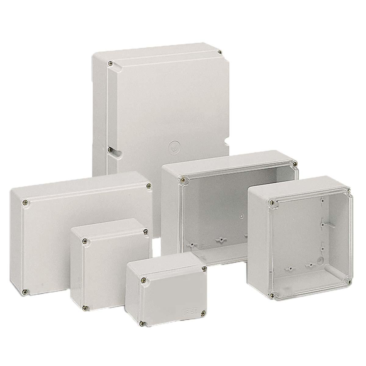 POLYNOVA PJ ENCLOSURE 150X110X100MM CLR