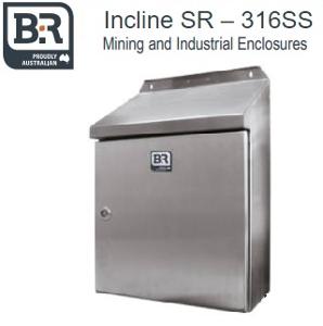316 S/S ENCLOS INCLINE SR 1000X600X200 316 S/S ENCLOS INCLINE SR 1000X600X200