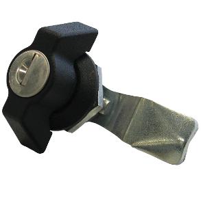 LOCK WING KNOB LOCKABLE (NI)