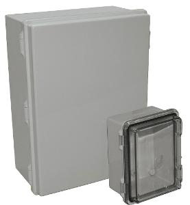 POLYNOVA PN ENCLOSURE 500X400X200MM GREY