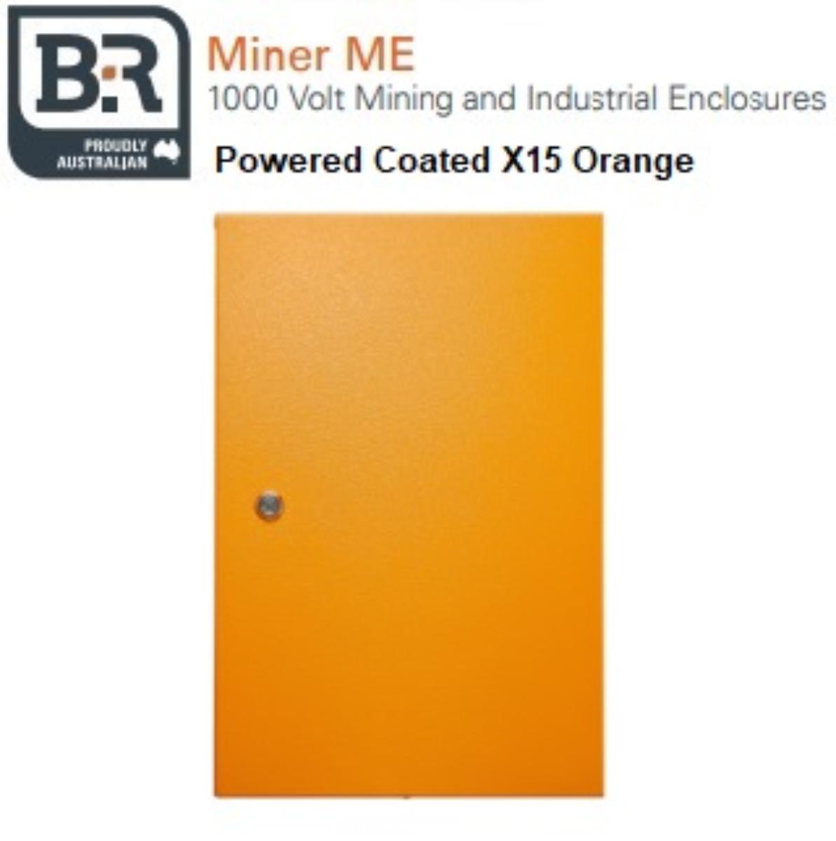 ENCLOSURE MINER ME 600X400X300MM ORANGE