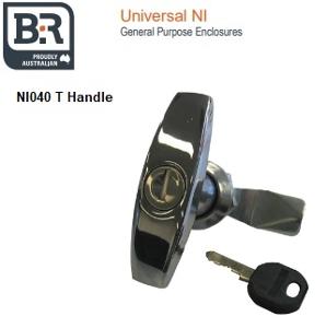 LOCK T HANDLE KEYED CL001 LOCKABLE (NI)