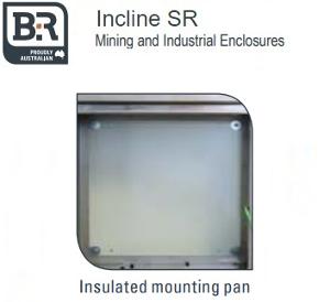 INSULATED MOUNTING PAN INCLINE SR SR034X