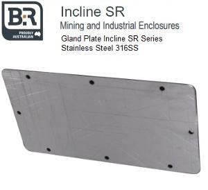 S/S GLAND PLATE INCLINE SR 1.5MM 290X160 S/S GLAND PLATE INCLINE SR 1.5MM 290X160