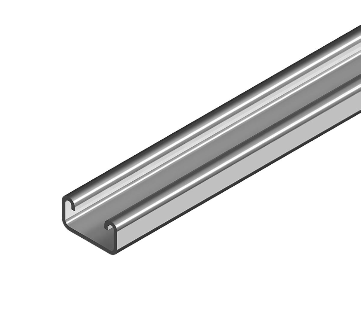 STRUT PLAIN 41X22X2.5MM HDG 6M