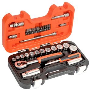 1/4IN & 3/8IN SOCKET SET 33 PCE HEX PROF 1/4IN & 3/8IN SOCKET SET 33 PCE HEX PROF