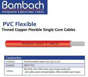 CABLE BATTERY 16MM 224/0.30 RED CABLE BATTERY 16MM 224/0.30 RED