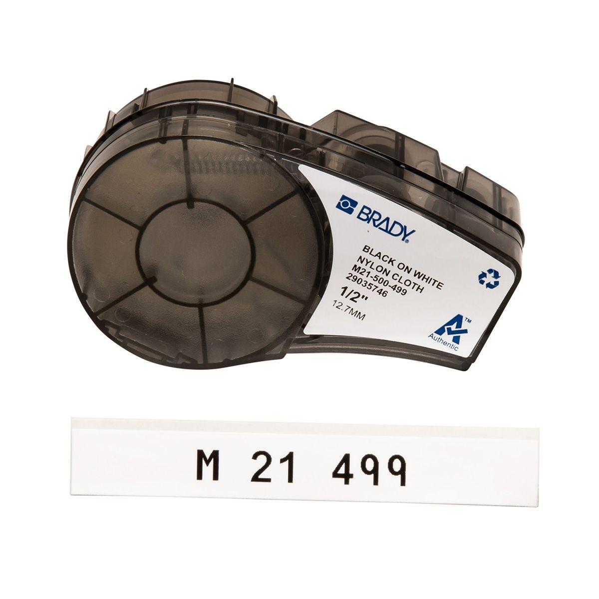 BMP21+ B499 BLACK ON WHITE 12.7MM