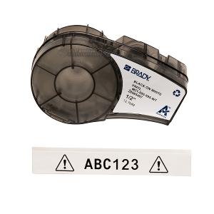 BMP21+ B595 BLK ON WHT 12.7MM X 6.4M BMP21+ B595 BLK ON WHT 12.7MM X 6.4M