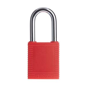 BRADY SAFETY PLUS PADLOCK RED BRADY SAFETY PLUS PADLOCK RED