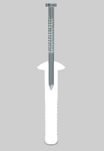NAIL-IN NYLON MSH 5MMX38 NAIL-IN NYLON MSH 5MMX38
