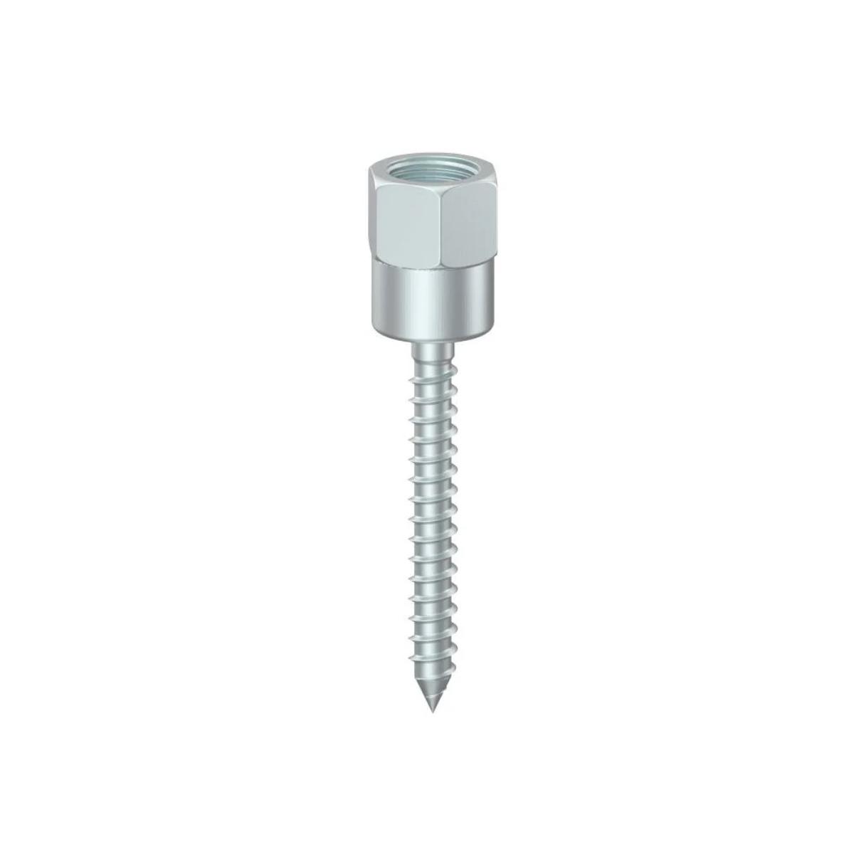 VERT HANG TIMBER 10MM ROD ZNC 1/4IN X25M