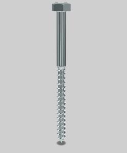 COACH SCREW ZNC 6 X 25 - 150 COACH SCREW ZNC 6 X 25 - 150