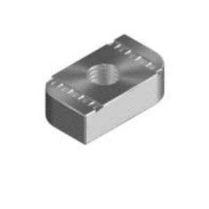 CHANNEL NUT NO SPRING M10 HDG CHANNEL NUT NO SPRING M10 HDG