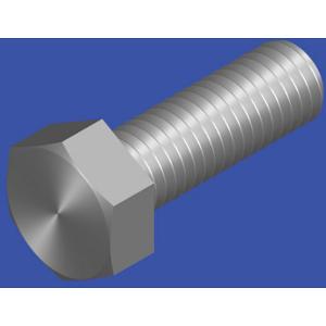HEX HEAD BOLT M6X30MM ZINC HEX HEAD BOLT M6X30MM ZINC