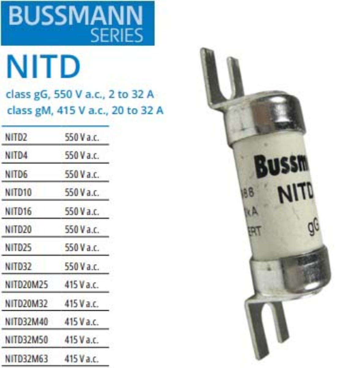 BOLT-IN FUSE OFFSET TAGS 550V 6AMP