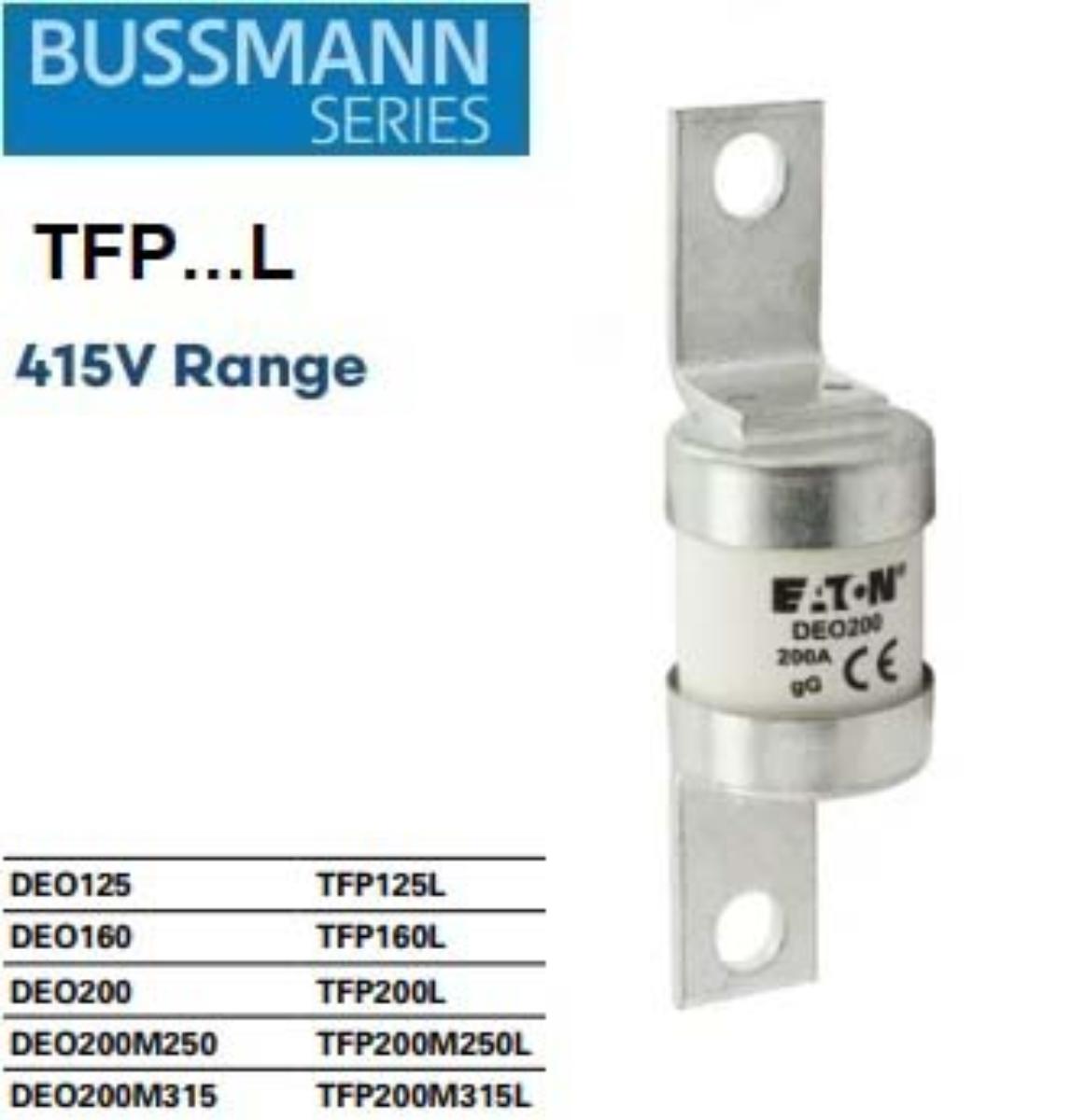 FUSE BOLT-IN OFFSET TAG 415V 200A