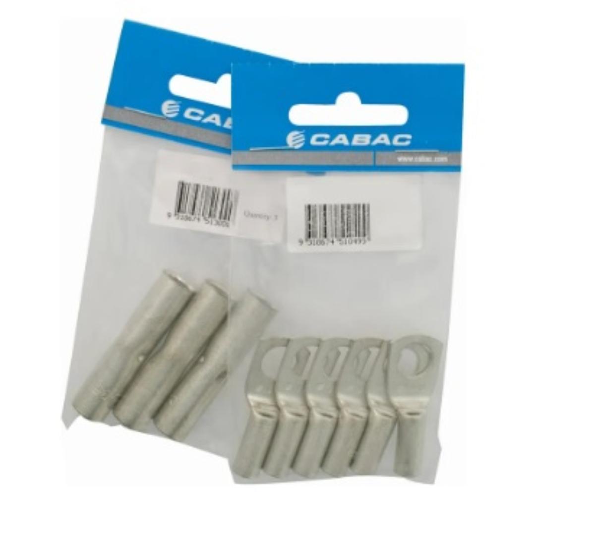 LUG CU LUG 10MM2 CABLE 6MM STUD 7PK