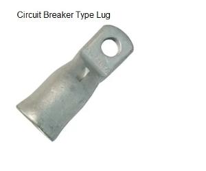 CU CIRC BREAKER LUG 400MM M12 STUD