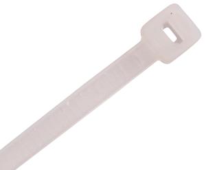 NYLON CABLE TIE 200X4.8MM NATURAL 100PK