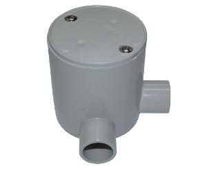 JUNCTION BOX DEEP PVC 25MM 2W ANGLE 10BX