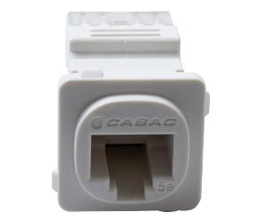 CAT5E JACK FOR HPM/CLIPSAL PLT WHT 10PK