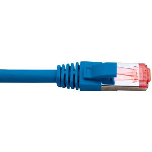 CAT6A SHIELDED PATCHLEAD BLUE 1.5MTR