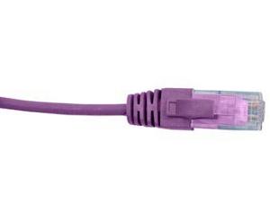PATCH LEAD CAT6 28AWG PURPLE 1M SLIM PATCH LEAD CAT6 28AWG PURPLE 1M SLIM
