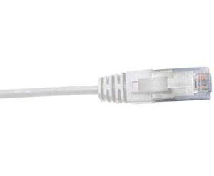 CAT6 PATCHLEAD 28AWG WHITE 0.5M SLIM CAT6 PATCHLEAD 28AWG WHITE 0.5M SLIM