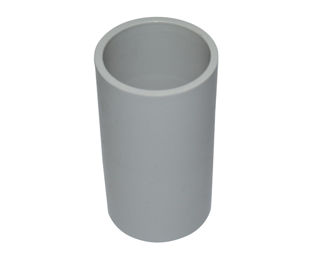 PLAIN COUPLING PVC GREY 20MM 50 BOX