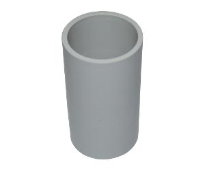 PLAIN COUPLING PVC GREY 25MM 50 BOX