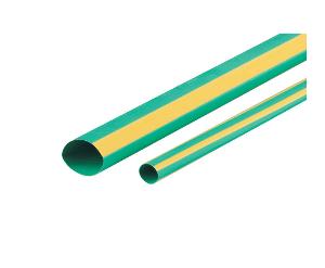 HEATSHRINK THIN WALL 4.8MM YELL GRN 1.2M