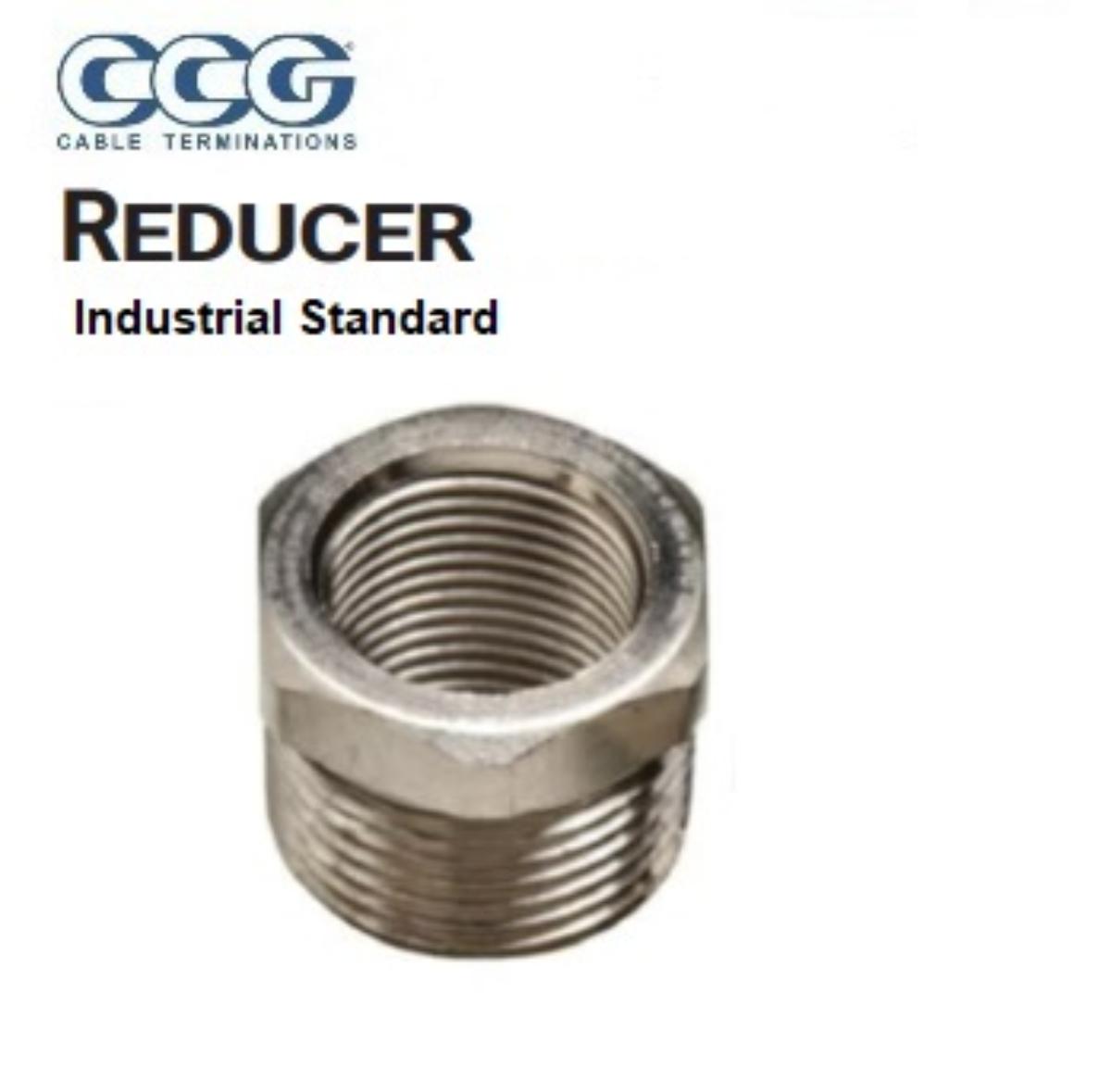 REDUCER BRASS 50MM MALE-32MM FEMALE STD