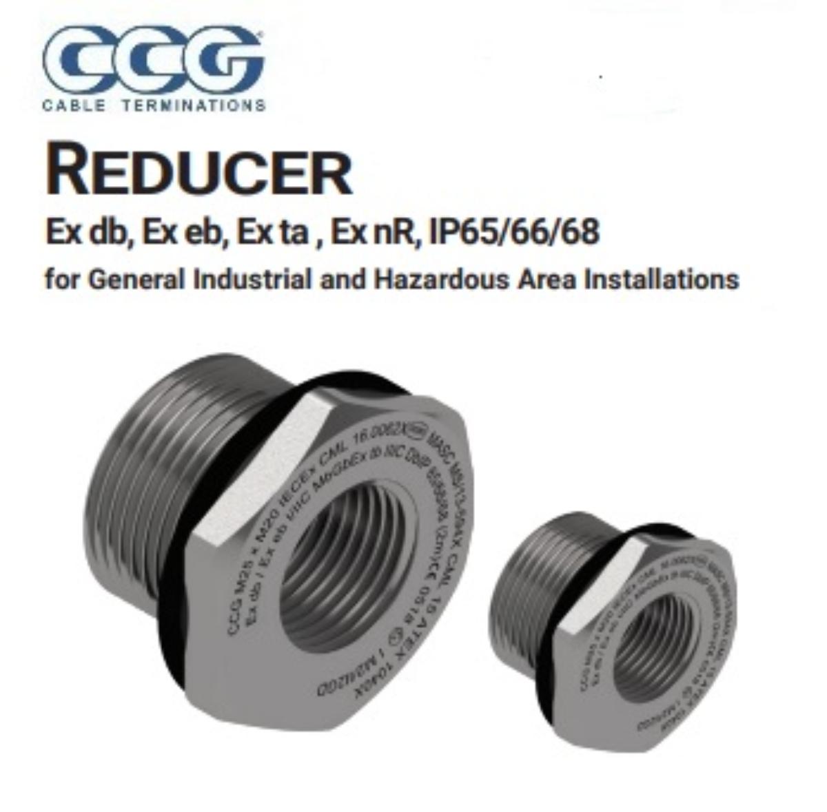 REDUCER BRASS 63MM MALE-40MM FEMALE EX