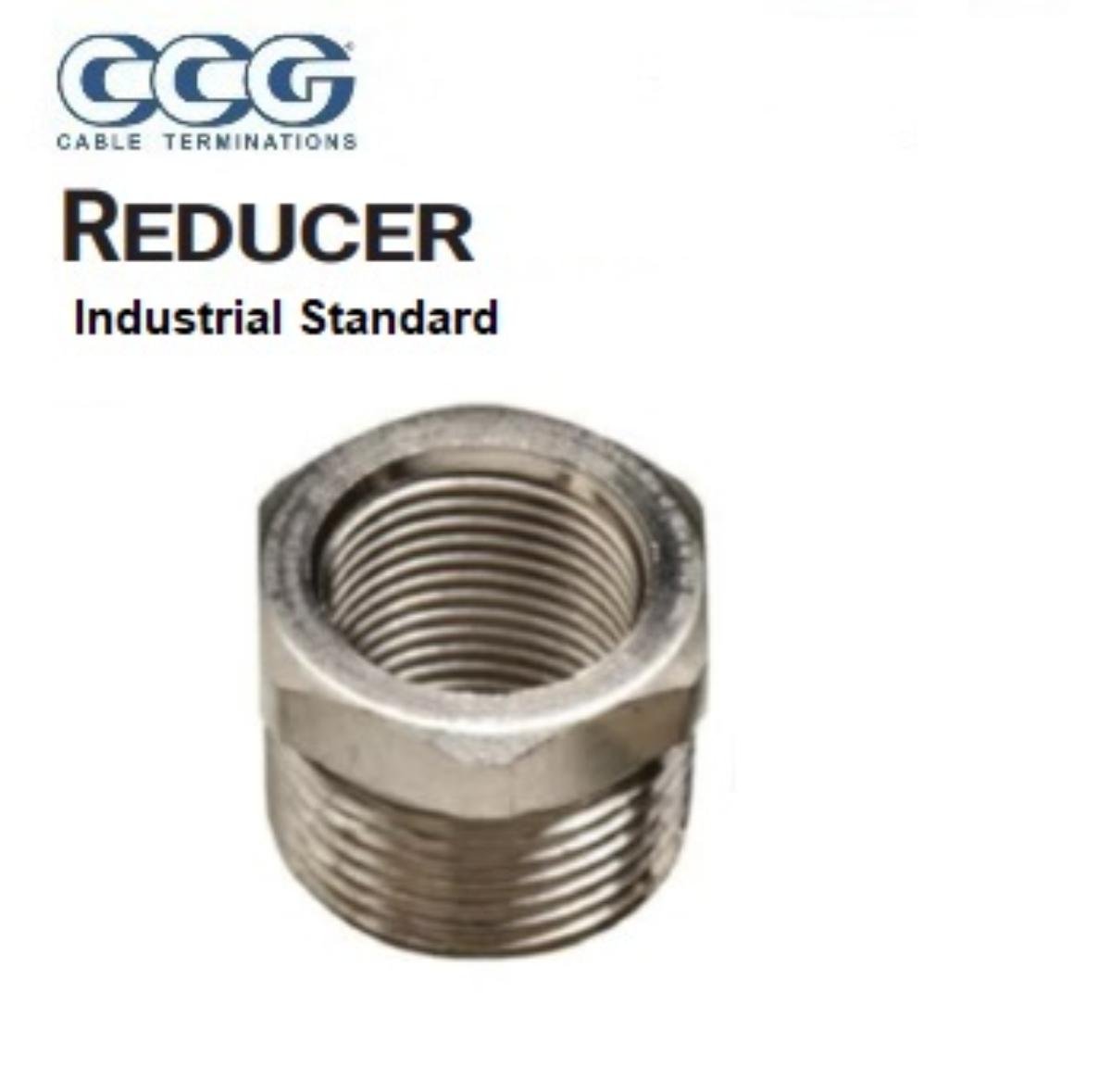 REDUCER BRASS 63MM MALE-40MM FEMALE STD