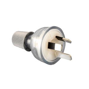 PLUG TOP 10A 250V 3P CLEAR PLUG TOP 10A 250V 3P CLEAR