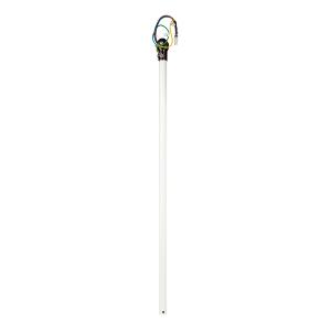 C/FAN DOWNROD 1500MM J-HOOK WHITE C/FAN DOWNROD 1500MM J-HOOK WHITE