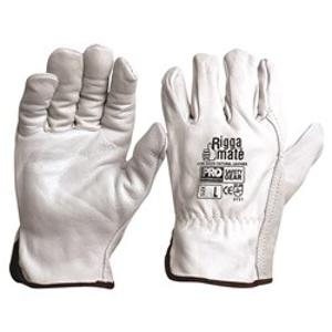 GLOVE RIGGAMATE COW GRAIN NATU SIZE XLRG GLOVE RIGGAMATE COW GRAIN NATU SIZE XLRG