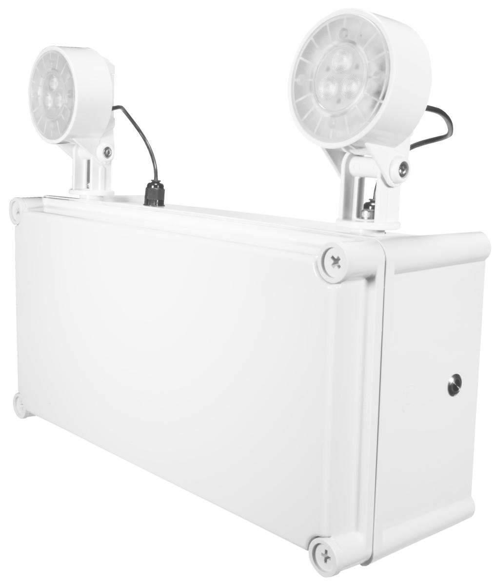 LED W/P TWIN FLOOD EMERGENCY SUPALITE