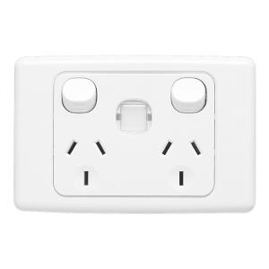 2000 DBL GPO + 30PID 250V 10A S/P BLUE 2000 DBL GPO + 30PID 250V 10A S/P BLUE