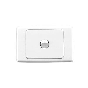 2000 SWITCH HORIZONTAL 1G 10A WHITE