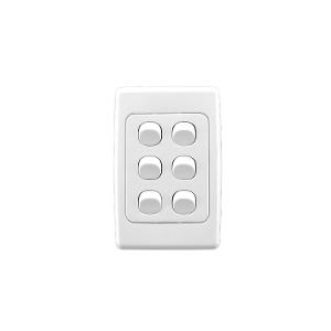 2000 SWITCH VERTICAL 6G 10A WHITE 2000 SWITCH VERTICAL 6G 10A WHITE
